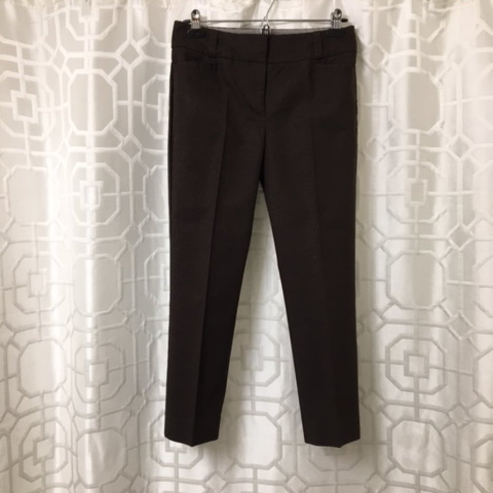 DH Brown Skinny Crop Pants 4